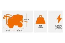 Generac® - 3800 Psi 3.2 GPM Belt-Drive Cold Water Gas Pressure Washer -Outdoor Gear Shop 6712 7