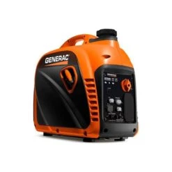 Generac Portable Inverter Generator W/ Recoil Start, Gasoline, 2500 Watts