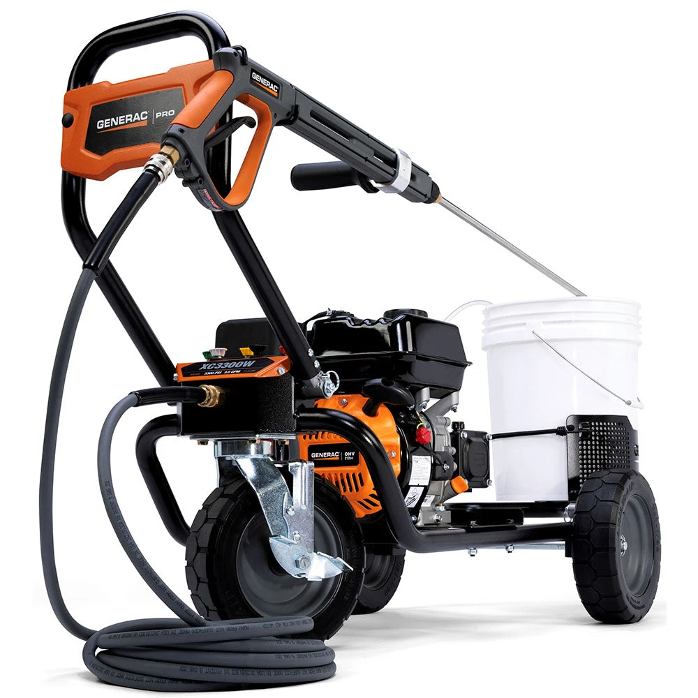 Generac 8870 XC3300W 3300 PSI Gas Powered Pressure Washer W/ G-Force Engine 1 Generac 8870 XC3300W 3300 PSI Gas Powered Pressure Washer W/ G-Force Engine