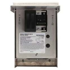 30 Amp 125/250V Single Circuit Transfer Switch Nema 3R