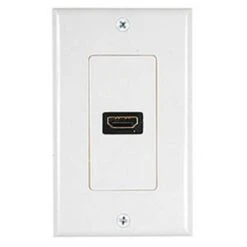 HDMI Wall Plate- 1port- Off-white