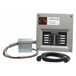 Upgradable Manual Transfer Switch, Gray