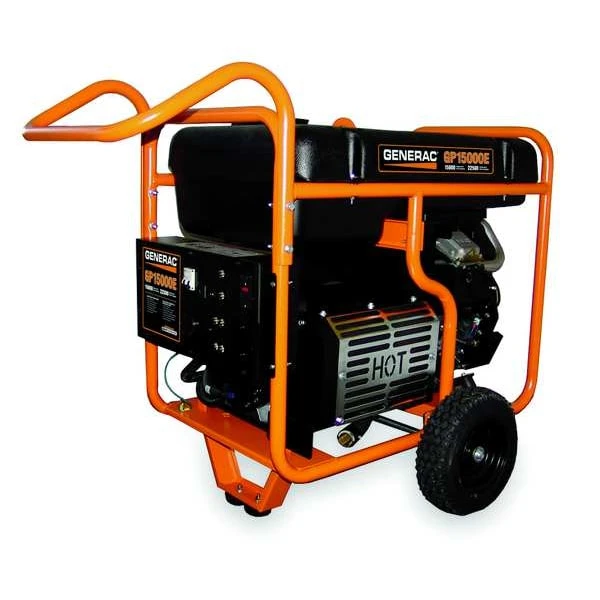 15,000 Watt GP15000E Portable Generator, 16.0 Gal., Gasoline 1 15,000 Watt GP15000E Portable Generator, 16.0 Gal., Gasoline