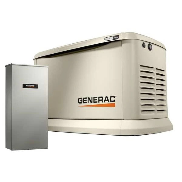 24/21 KW Air-Cooled Standby Generator, Aluminum Enclosure, 200 SE ATS W/ HEMS (not CUL) 1 24/21 KW Air-Cooled Standby Generator, Aluminum Enclosure, 200 SE ATS W/ HEMS (not CUL)