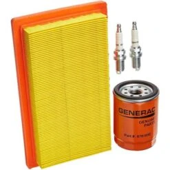 Generator Maintenance 999cc Kit, (2) Spark Plugs/Air Filter/Chamois/Oil Filter/Oil Funnel